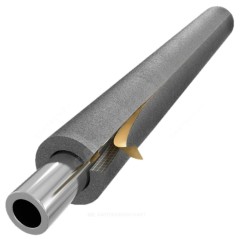 Трубка SUPER SK 35/32 L=2м Тмакс=95°C самоклеящаяся серая Energoflex EFXT035322SUSK