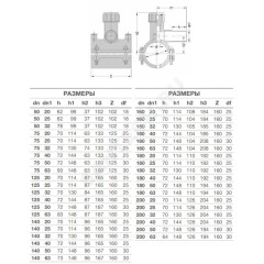 Седелка электросварная ПЭ100 Дн 125х40 Ру16 SDR11 с фрезой EUROSTANDARD 2130161240