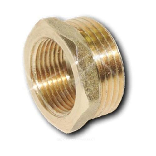 Футорка латунь Ду 25х15 (1"х1/2") НР/ВР Цветлит ZW50115