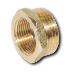Футорка латунь Ду 25х15 (1"х1/2") НР/ВР Цветлит ZW50115