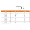 Крышка НПВХ коричневая Дн 500 б/нап на гладкий конец трубы KGK Ostendorf 227630