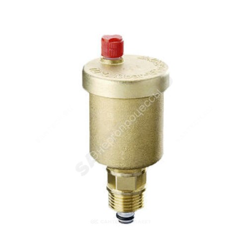 Воздухоотводчик латунь Ду 15 Ру10 G1/2" НР с автозапором Oventrop 1088304