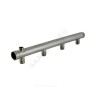 Коллектор нержавеющая сталь Ду 40 1 1/2" ВР/НР на 3 вых 3/4" НР м/о 50мм Элит-Металл 4001