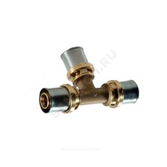 Тройник переходной МП латунь пресс Дн 40х20х40 RM151 Giacomini RM151Y145