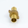 Соединитель штуцерный латунь разъемный для шланга Дн 35 9105 Aquasfera 9105-05