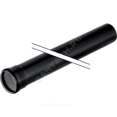Труба PP-MD с раструбом бесшумная Silent-PP Дн 90х3,1 L=1,0м в/к Geberit 390.404.14.1