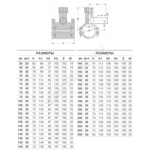 Седелка электросварная ПЭ100 Дн 140х40 Ру16 SDR11 с фрезой EUROSTANDARD 2130161440