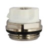 Кран Маевского латунь R90 Ду 8 Ру16 G1/4" НР под отвертку Giacomini R90X001