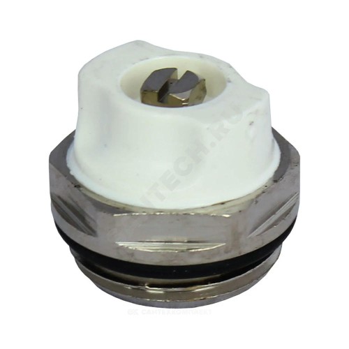 Кран Маевского латунь R90 Ду 8 Ру16 G1/4" НР под отвертку Giacomini R90X001