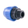 Муфта компрессионная ПЭ Дн 50х1 1/2" НР Ру16 RTP (РосТурПласт) 14910