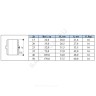 Ниппель латунь никель Ду 50 (2") НР SantechSystems