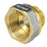 Переход латунь никель реборда Ду 15х10 (1/2"х3/8") ВР/НР 9021 ГОСТ 32585-2013 Aquasfera 9021-10