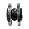 Компенсатор резиновый антивибрационный EPDM DI7240N Ду 125 Ру10/16 фл L=165мм Tecofi DI7240N-0125 сжатие/растяжение 19 мм/12 мм