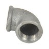 Угольник проходной чугун Ду 15 (1/2") ВР/ВР Fittex