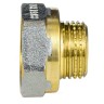 Переход латунь никель реборда Ду 20х15 (3/4"х1/2") ВР/НР 9021 ГОСТ 32585-2013 Aquasfera 9021-01