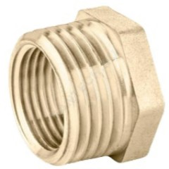 Футорка латунь Ду 15х8 (1/2"х1/4") НР/ВР LD LD.65.507.15х8