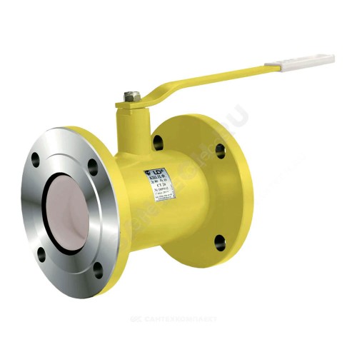 Кран шаровой сталь газ КШ.Ц.Ф.GAS Ду 65 Ру16 фл L=200мм LD КШ.Ц.Ф.GAS.065.016.Н/П.02