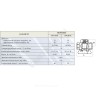 Кран конусный латунь газ 11б34бк Ду 15 Ру0,1 G1/2" ВР стандартопроходной Цветлит ZW30002