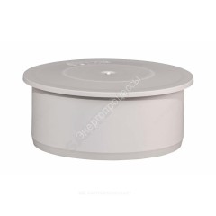Заглушка PP-MD бесшумная светло-серая Skolan dB SKM Дн 160 (DN150) б/нап Ostendorf 337620