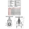 Задвижка чугун VOC4251C аналог МЗВ обрезиненный клин EPDM Ду 200 Ру25 Тмакс=110C фл Tecofi VOC4251C-00EP0200