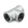 Тройник прямой чугун оц Ду 20 (3/4") ВР/ВР Fittex PLUS