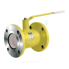 Кран шаровой сталь газ КШ.Ц.Ф.GAS Ду 125 Ру16 фл L=350мм LD КШ.Ц.Ф.GAS.125/100.016.Н/П.02