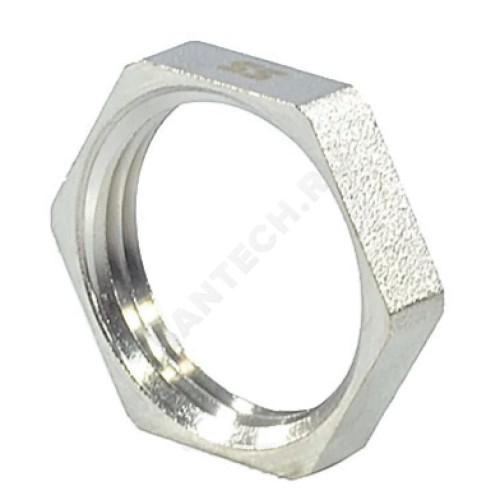 Контргайка латунь никель Ду 20 (3/4") ВР SantechSystems