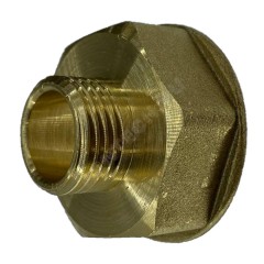 Переход латунь реборда Ду 20х15 (3/4"х1/2") ВР/НР LD LD.65.509.2015