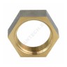 Контргайка латунь никель Ду 20 (3/4") ВР 9020 ГОСТ 32585-2013 Aquasfera 9020-02