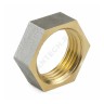 Контргайка латунь никель Ду 25 (1") ВР 9020 ГОСТ 32585-2013 Aquasfera 9020-03
