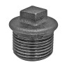 Заглушка чугун Ду 32 (1 1/4") НР Fittex PLUS