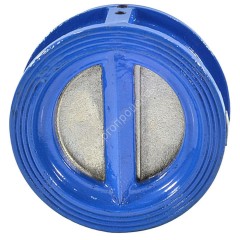 Клапан обратный чугун 2/створ Ду 50 Ру16 Тмакс=130 оС межфл створки чугун RMCX