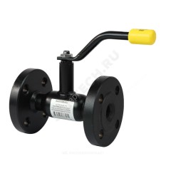 Кран шаровой сталь 09Г2С Ballomax КШТ 60.103 Ду 25 Ру40 фл L=160мм BROEN КШТ 60.103.025.А.40