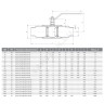 Кран шаровой сталь КШ.Ц.П Ду 80 Ру25 п/привар L=280мм полнопроходной LD КШ.Ц.П.080.025.П/П.02