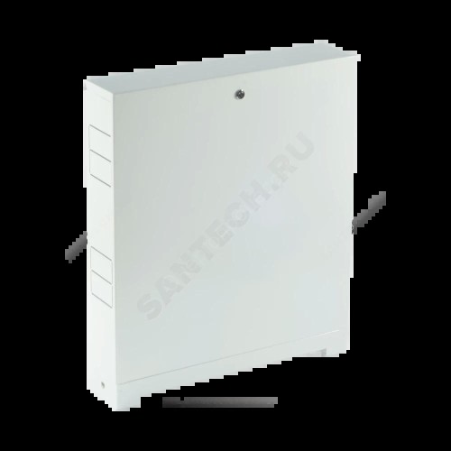 Шкаф коллекторный наружный сталь ШРН-4 848х118х652-715мм RAL 9016 (Белый) Wester 0-32-1040