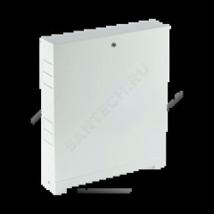 Шкаф коллекторный наружный сталь ШРН-4 848х118х652-715мм RAL 9016 (Белый) Wester 0-32-1040