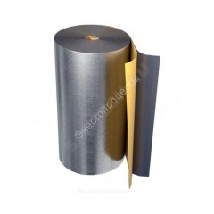 Рулон вспененный полиэтилен BLACK STAR DUCT AL 20/1,0-5 Тмакс=95°C самоклеящийся с покрытием алюминиевая фольга черный Energoflex EFXR2015BSDUCAL