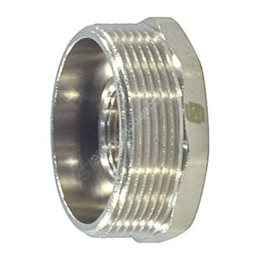 Футорка латунь никель Ду 50х40 (2"х1 1/2") НР/ВР SantechSystems