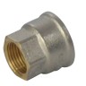 Муфта латунь никель переходная Ду 15х10 (1/2"х3/8") ВР/ВР 9019 ГОСТ 32585-2013 Aquasfera 9019-09
