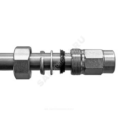 Муфта сталь оц Ду 25 1" ВР/обжим Дн 31,4-34,2 SantechSystems