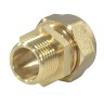 Муфта латунь 20Aх1/2" обжим/НР STAHLMANN SSML2001/2BEF