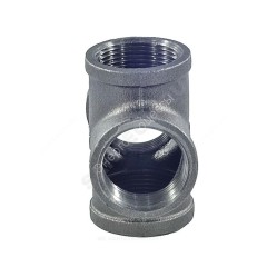 Крест прямой чугун Ду 20 (3/4") ВР/ВР Fittex PLUS