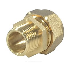 Муфта латунь 20Aх3/4" обжим/НР STAHLMANN SSML2003/4BEF