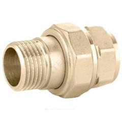 Соединитель латунь американка Ду 20 (3/4") прямой ВР/НР LD LD.65.520.20