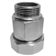 Муфта сталь оц Ду 40 1 1/2" НР/обжим Дн 47,9-51,5 SantechSystems
