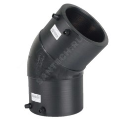 Отвод электросварной ПЭ100 Дн 160х45гр Ру16 SDR11 Type C TEGA 1819080