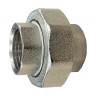 Соединитель латунь никель американка Ду 15 (1/2") прямой ВР/ВР SantechSystems