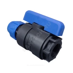 Кран шаровой компрессионный Дн 63х1 1/2" ВР Ру16 VALFEX 1210012563112