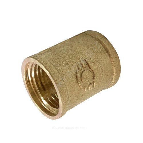 Муфта латунь Ду 20 (3/4") ВР VALFEX VF.170.L.034