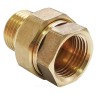 Соединитель латунь американка Ду 15 (1/2") прямой ВР/НР VALFEX VF.340.L.012